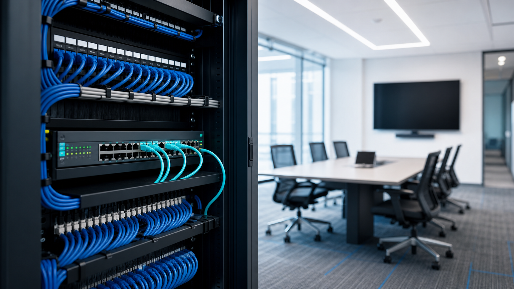 Network infrastructure and cabling foundation for LAN and WAN planning